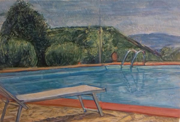 Umbrian Pool Study