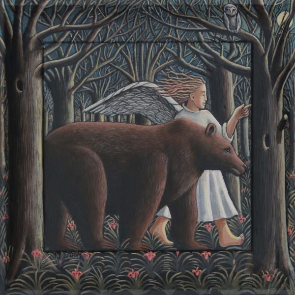 Angel and Owl by PJ Crook