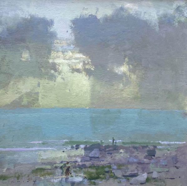 Fred Cuming Sea off Charmouth 25 x 25 cm 3800