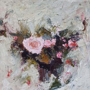 Rose Bowl III 40x40cm by Annie Rouse