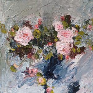 Rose Bowl IV 39x39cm by Annie Rouse