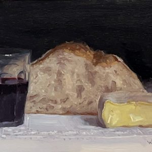 Bread Wine and Cheese by Robbie Wraith