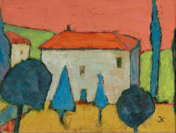 La Nostra Casa - 30 x 40 cm oil on board