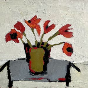 Red Flowers by Annie Rouse