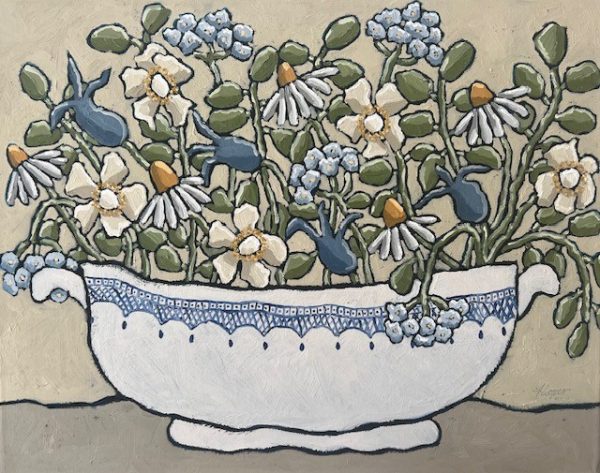 Floral Dish